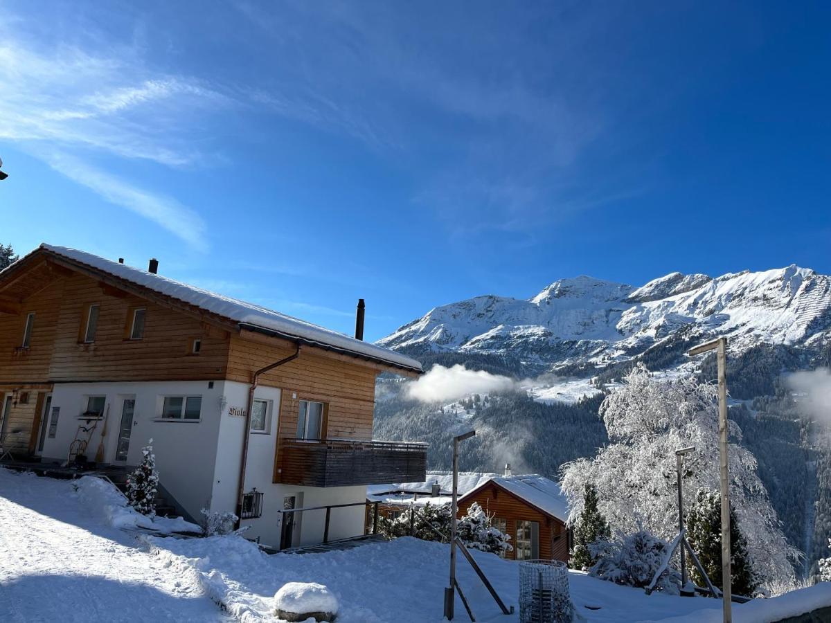 Chalet Viola Apartment Wengen Bagian luar foto