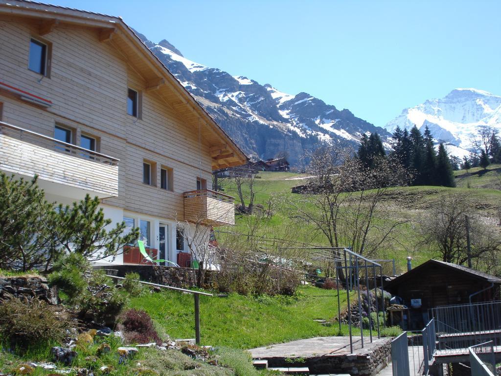 Chalet Viola Apartment Wengen Bagian luar foto